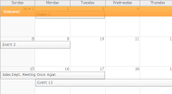 Monthly Calendar